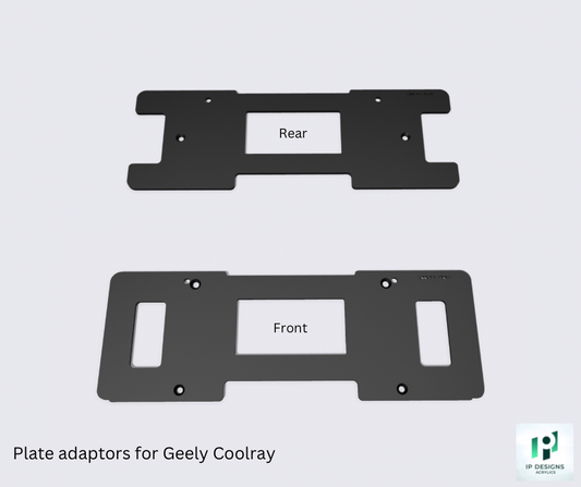 Plate adaptors for Geely Coolray