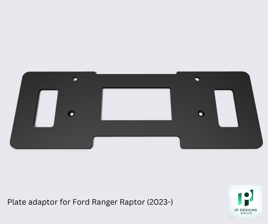 Plate adaptors for Ford Ranger