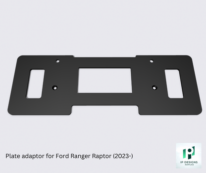 Plate adaptors for Ford Ranger