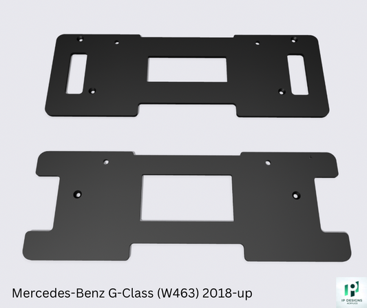 Plate adaptors for Mercedes-Benz G-Class (W463)