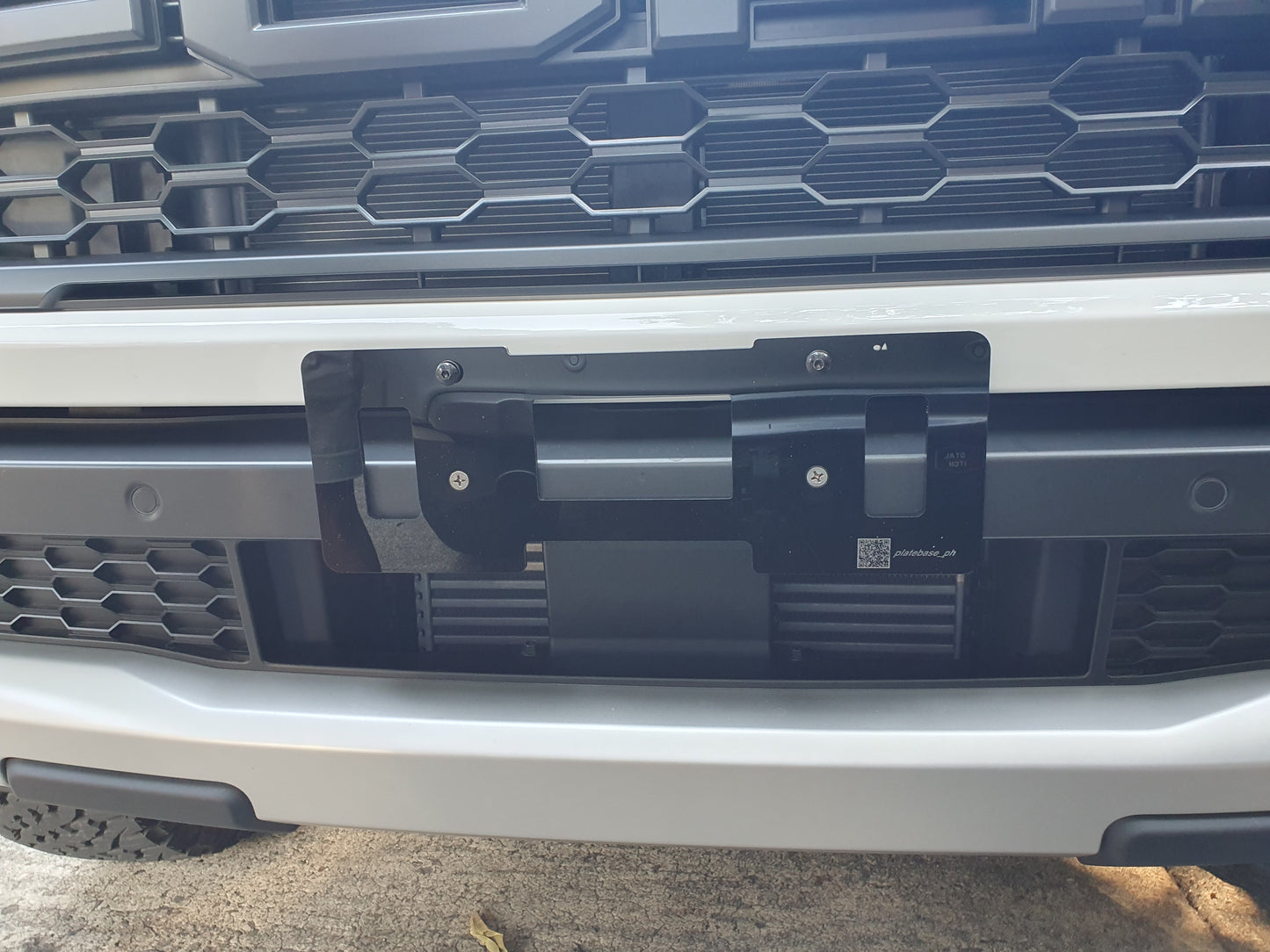 Plate adaptors for Ford Ranger