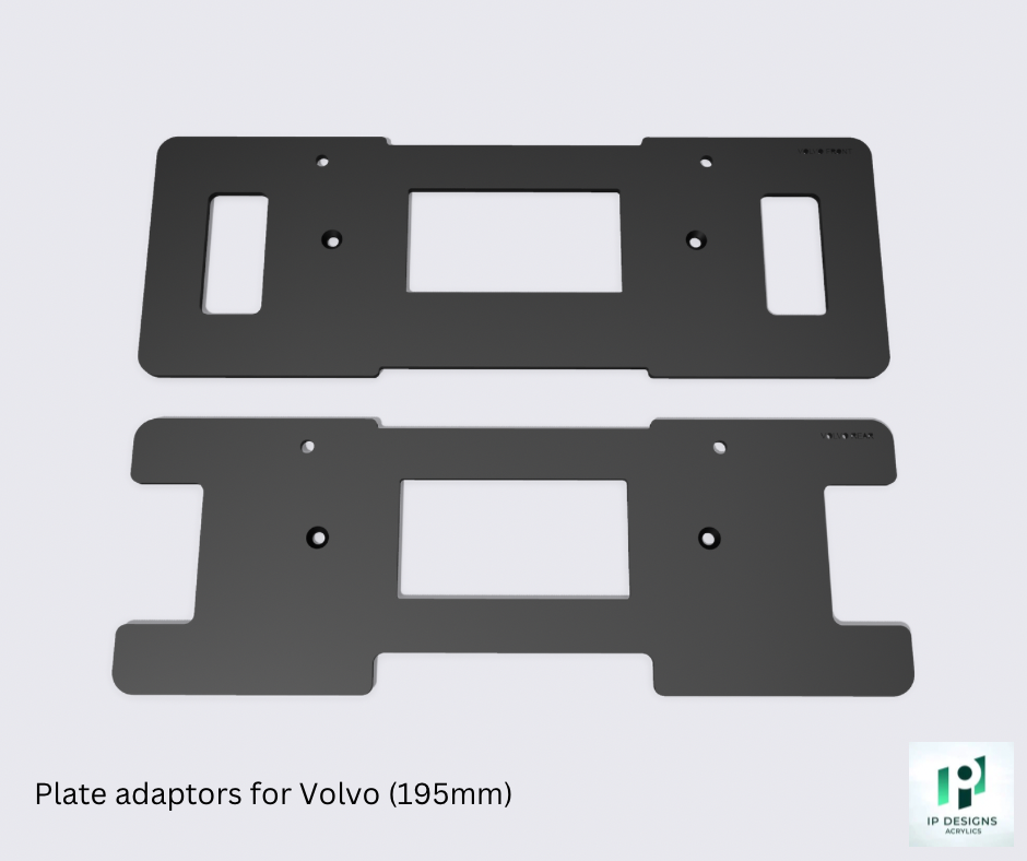 Plate adaptors for Volvo