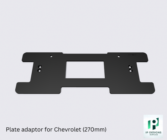 Plate adaptors for Chevrolet