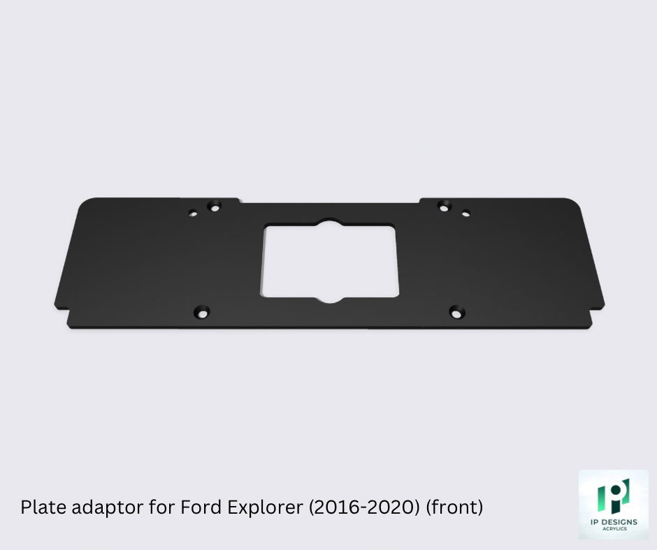 Plate adaptors for Ford Explorer