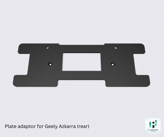 Plate adaptor (rear) for Geely Azkarra